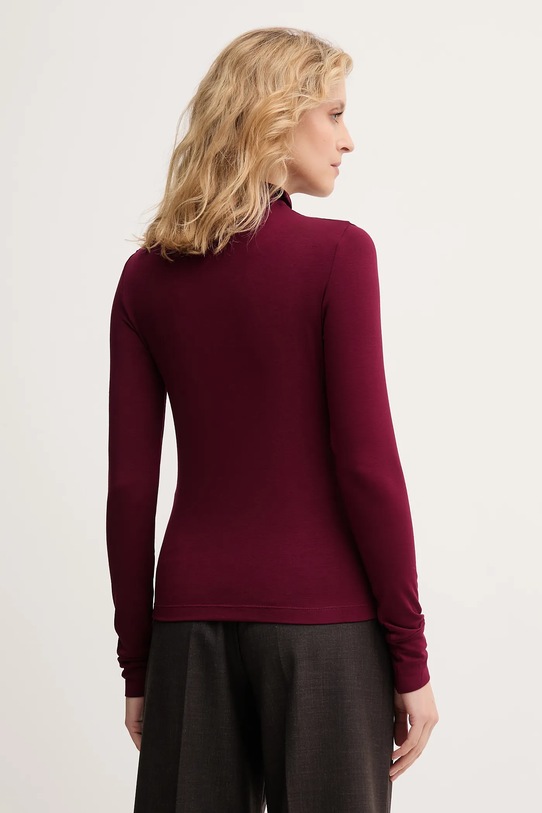 Odzież Marella longsleeve Emme by Marella 2525946031200 bordowy