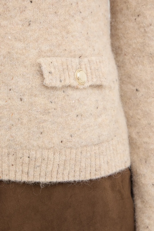 Кардиган с добавлением шерсти Marella 2523346132200 бежевый