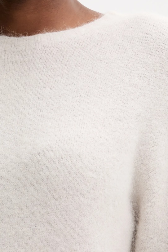 Marella sweter z dodatkiem wełny 2523366352200 beżowy