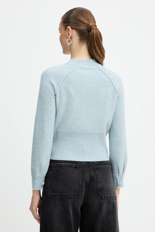 Odzież Marella sweter z domieszką wełny Emme by Marella 2525366022200 niebieski