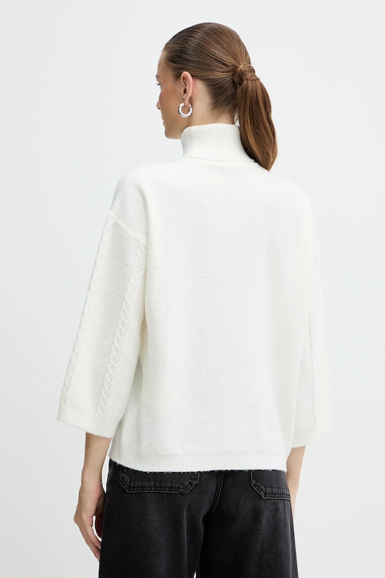 Odzież Marella sweter z dodatkiem wełny Emme by Marella 2525366032200 beżowy