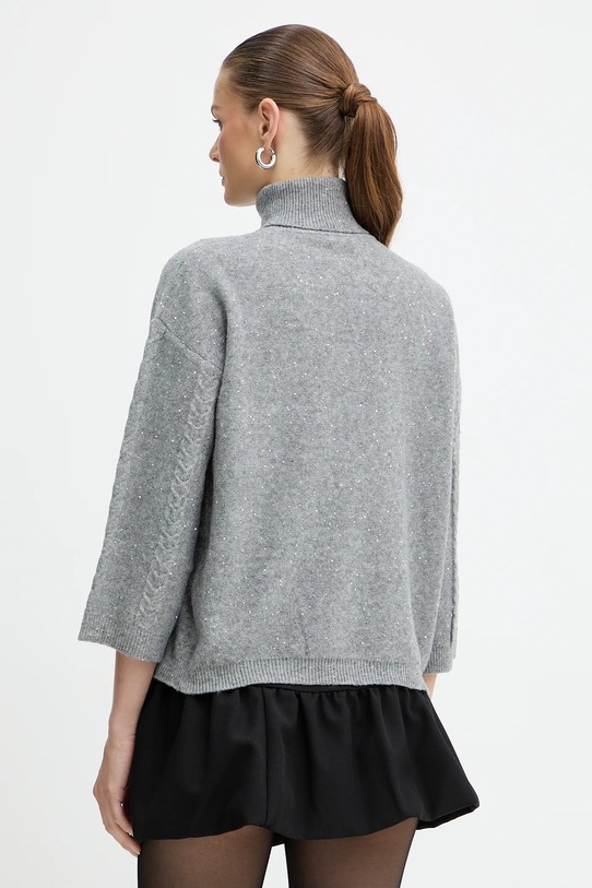 Odzież Marella sweter z dodatkiem wełny Emme by Marella 2525366032200 szary