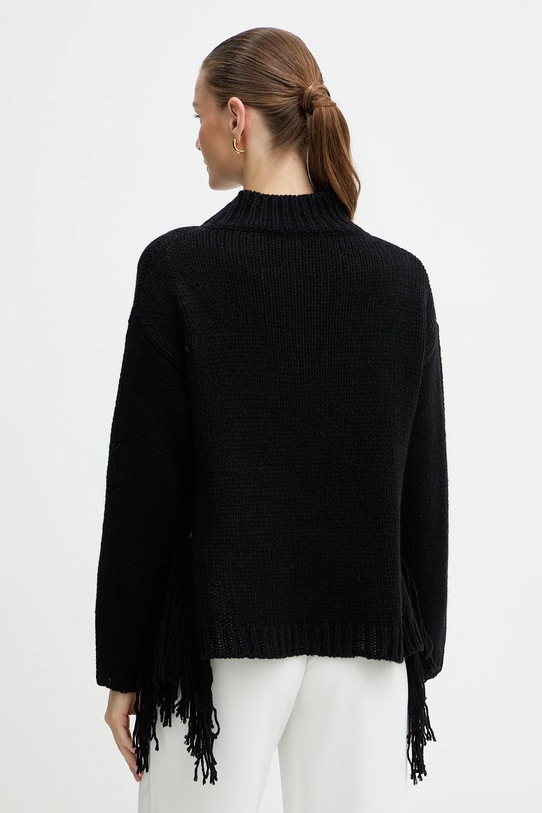 Odzież Marella sweter z dodatkiem wełny Emme by Marella 2525366082200 czarny