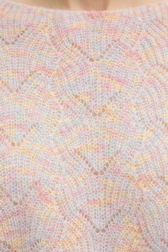 Marella sweter z dodatkiem wełny Emme by Marella 2525366282200 różowy