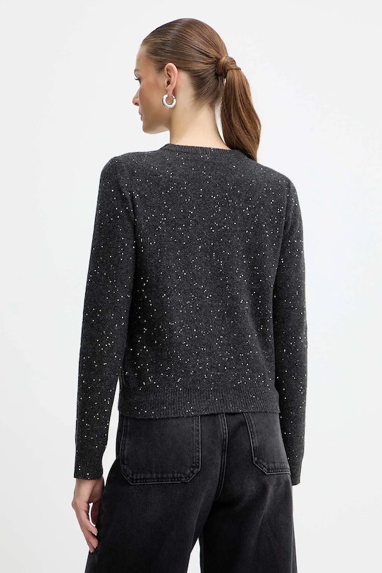 Odzież Marella sweter z dodatkiem wełny Emme by Marella 2525366352200 szary