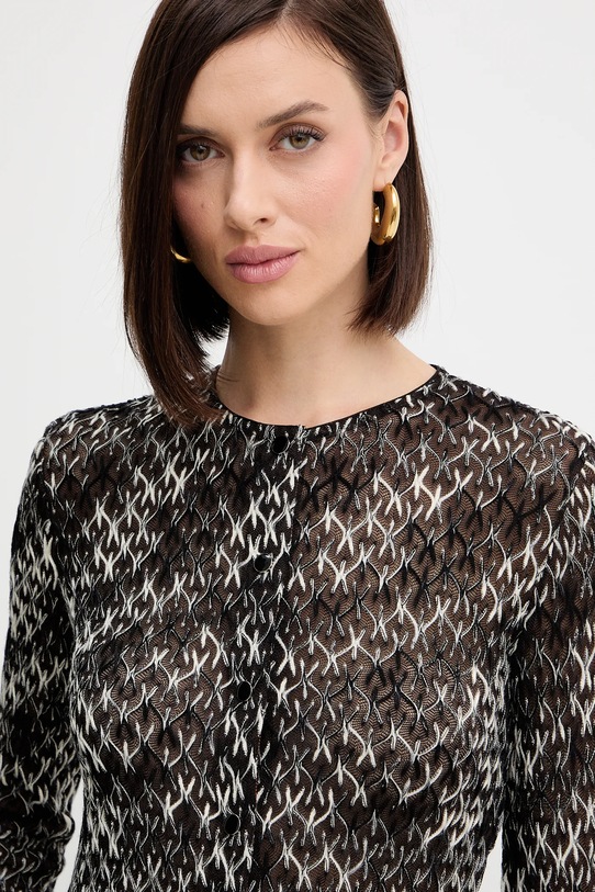 Missoni cardigan in lana marrone DS25WM08.BR012N