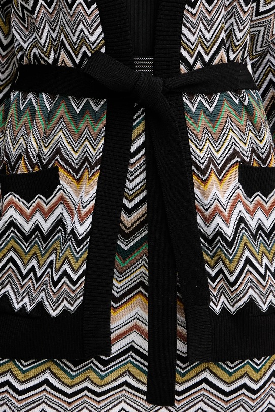 Missoni kardigan z dodatkiem wełny DS25WM0O.BK01CQ brązowy