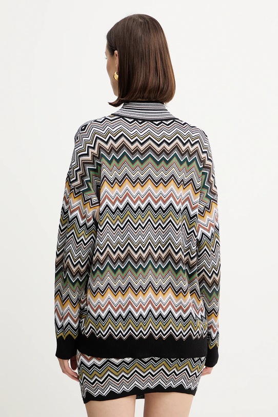 Odzież Missoni sweter z dodatkiem wełny DS25WN16.BK01CQ brązowy