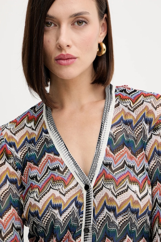 Missoni cardigan de lână multicolor DS25WM06.BR012F