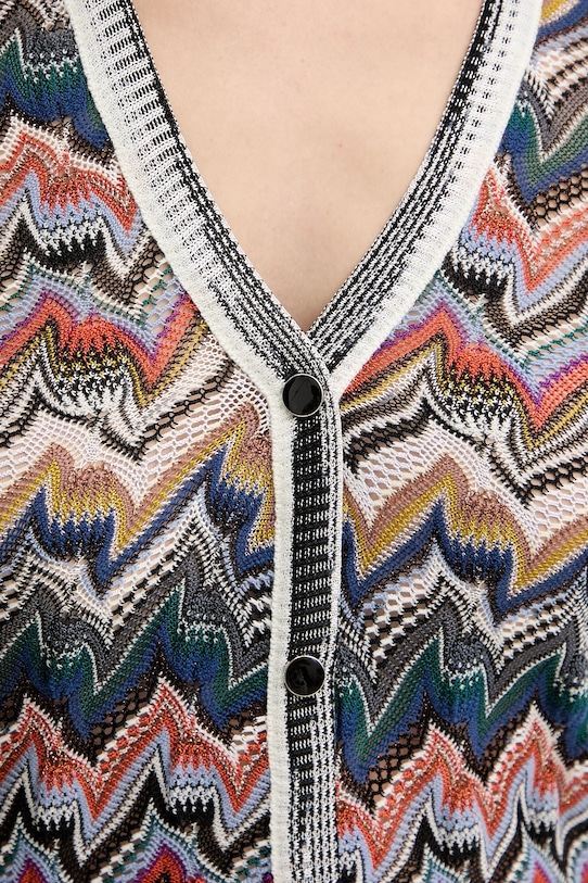Missoni cardigan de lână DS25WM06.BR012F multicolor