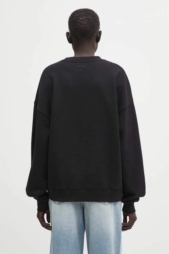 Odzież Anine Bing bluza bawełniana miles A.08.11374 czarny