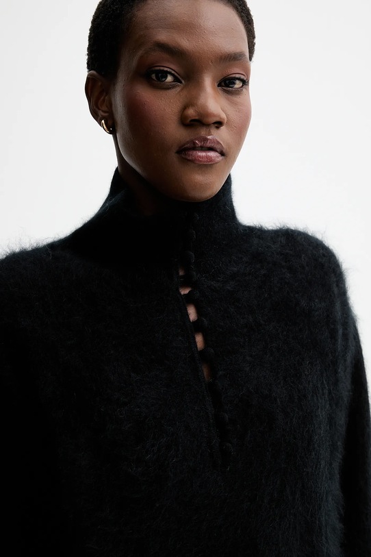 Светр з кашеміру Rag & Bone чорний RG6325F6MCA