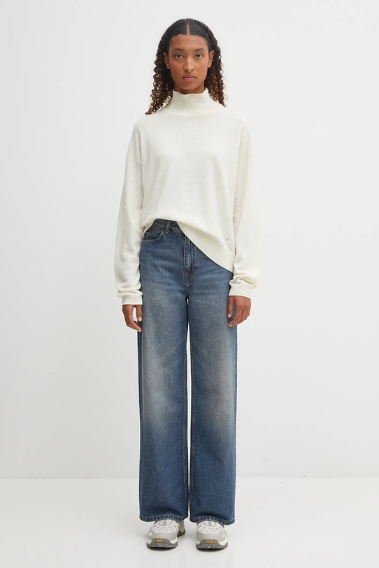 Napapijri wool blend sweater D-Mis NP0A88XKN1J1 beige