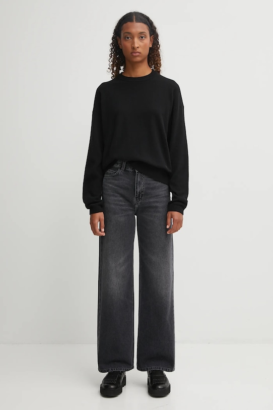 Светр із додаванням вовни Napapijri D-Mis NP0A88XL9411 чорний