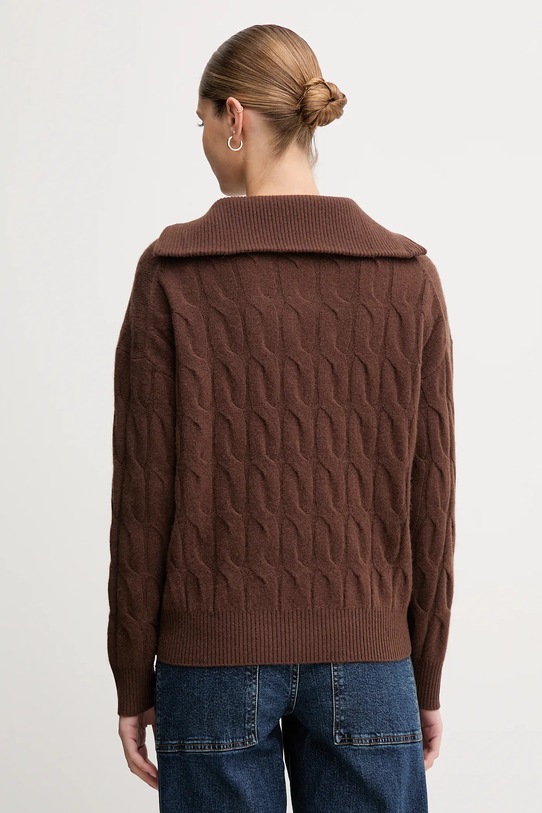 Oblečení Vlněný svetr Tommy Hilfiger WW0WW46425 hnědá