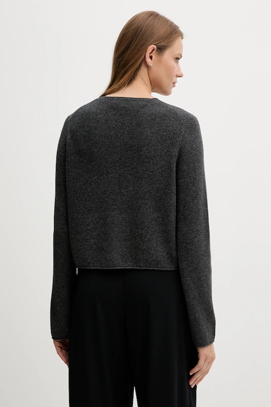 Oblečenie Vlnený kardigán Tommy Hilfiger WW0WW46441 sivá