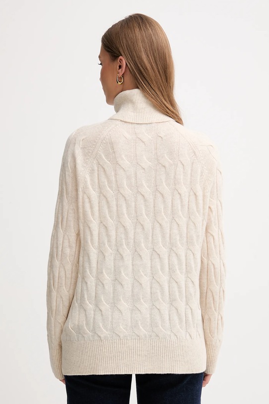 Ρούχα Μάλλινο πουλόβερ Tommy Hilfiger WW0WW46791 μπεζ