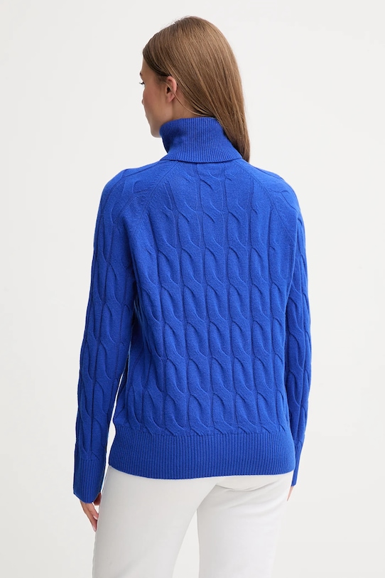 Odzież Tommy Hilfiger sweter wełniany WW0WW46791 niebieski