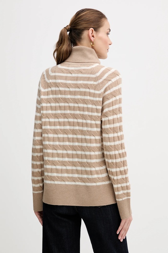 Odzież Tommy Hilfiger sweter wełniany WW0WW46791 beżowy