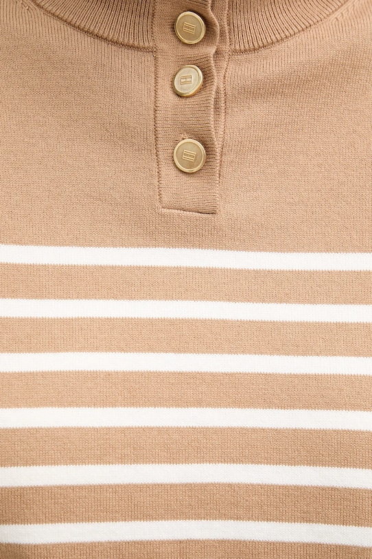Sveter Tommy Hilfiger WW0WW47467 béžová