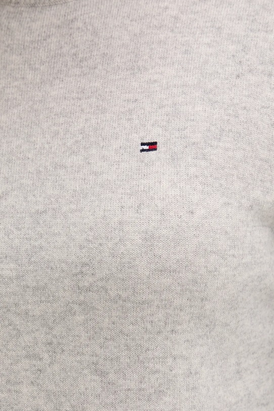 Tommy Hilfiger sweter wełniany WW0WW47468 szary