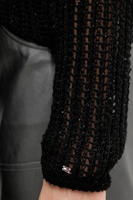 Светр Tommy Hilfiger WW0WW46762 чорний