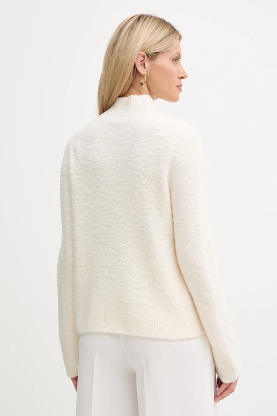 Odzież BOSS sweter z dodatkiem wełny 50547907 beżowy