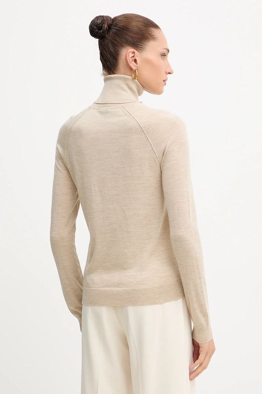 Odzież BOSS sweter wełniany 50548298 beżowy