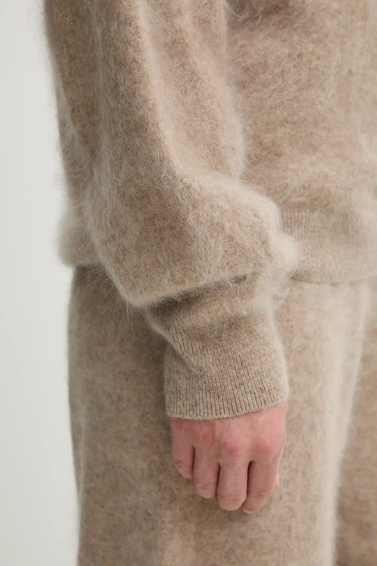 BOSS sweter kaszmirowy 50550806 beżowy