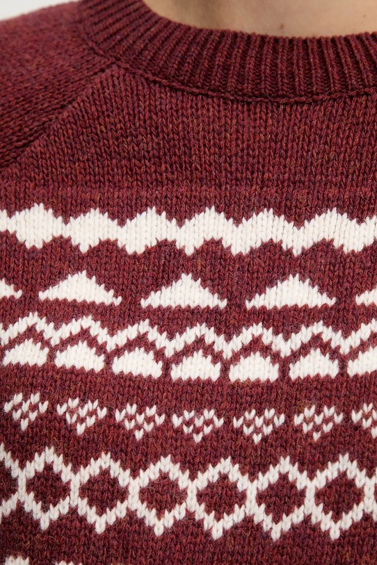 Barbour sweter z dodatkiem wełny MABEL LKN1684
