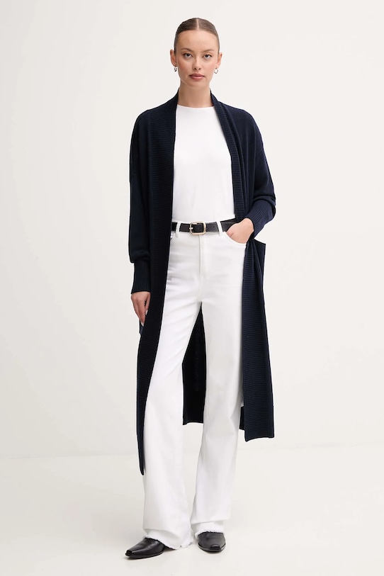 Ζακέτα με προσθήκη μαλλιού Barbour LUNA LKN1661 σκούρο μπλε AW25