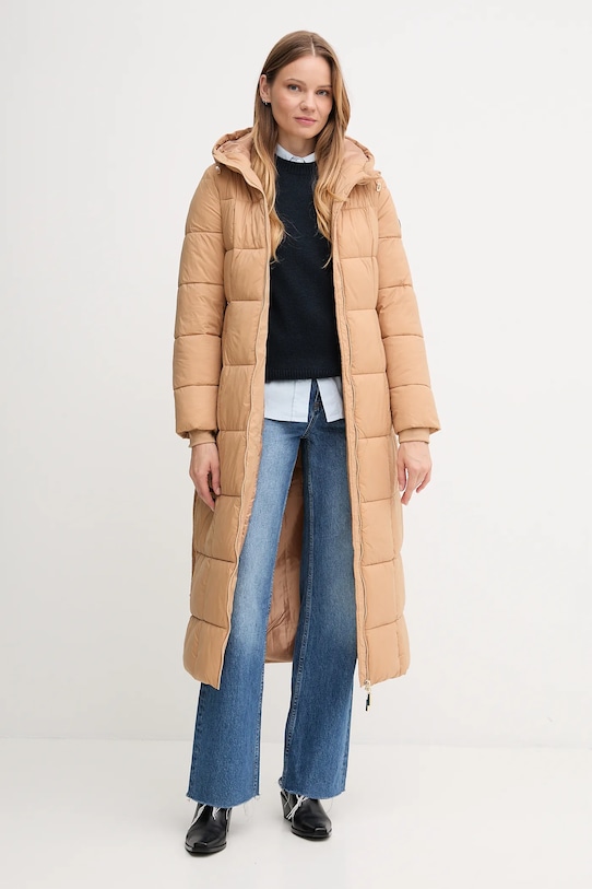 Вълнен пуловер Barbour LKN1666 тъмносин AW25