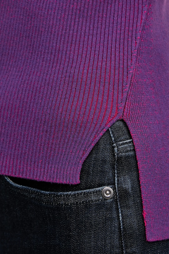 Calvin Klein Jeans sweter LV047D316G fioletowy