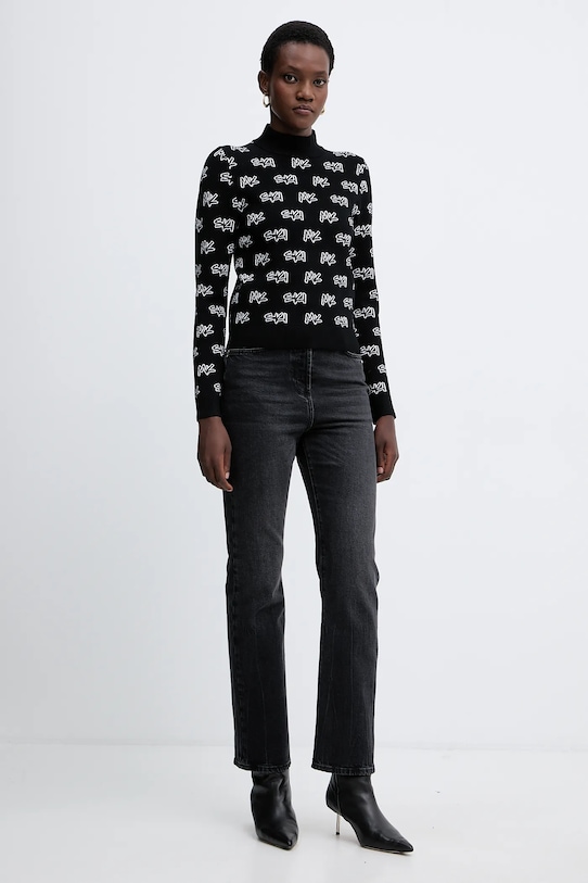 MICHAEL Michael Kors sweter MF561COK0M czarny AW25