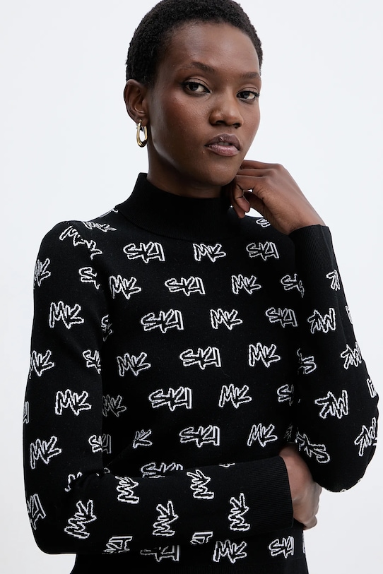 MICHAEL Michael Kors sweter czarny MF561COK0M