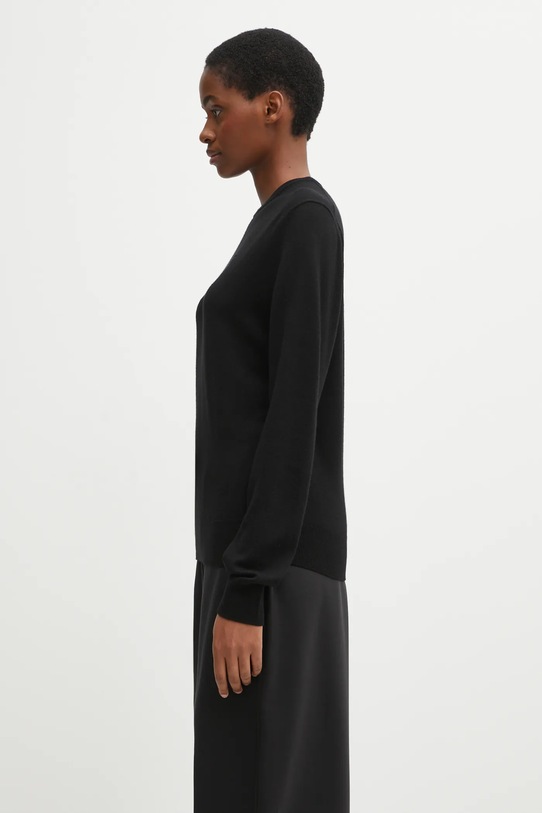 Вълнен пуловер Coperni Classic COPML161Y3018MEN черен AW25