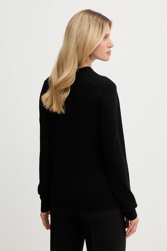 Odzież Coperni sweter wełniany Classic COPML161Y3018MEN czarny