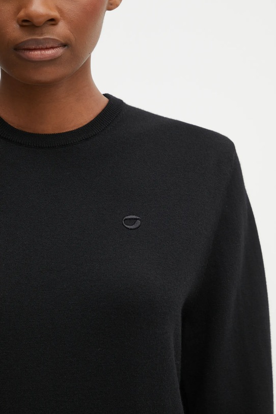 Μάλλινο πουλόβερ Coperni Classic μαύρο COPML161Y3018MEN