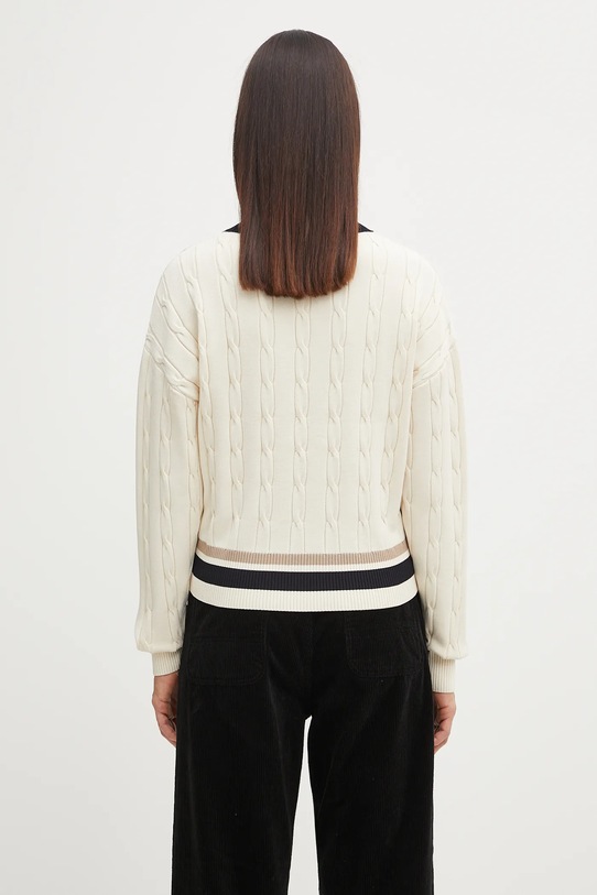 Odzież Fred Perry sweter K1102 beżowy