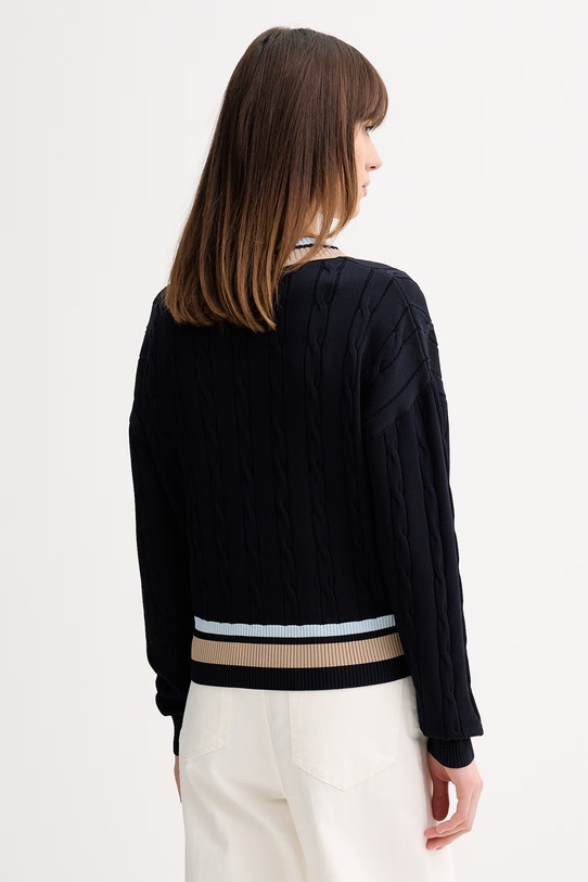 Odzież Fred Perry sweter K1102 granatowy