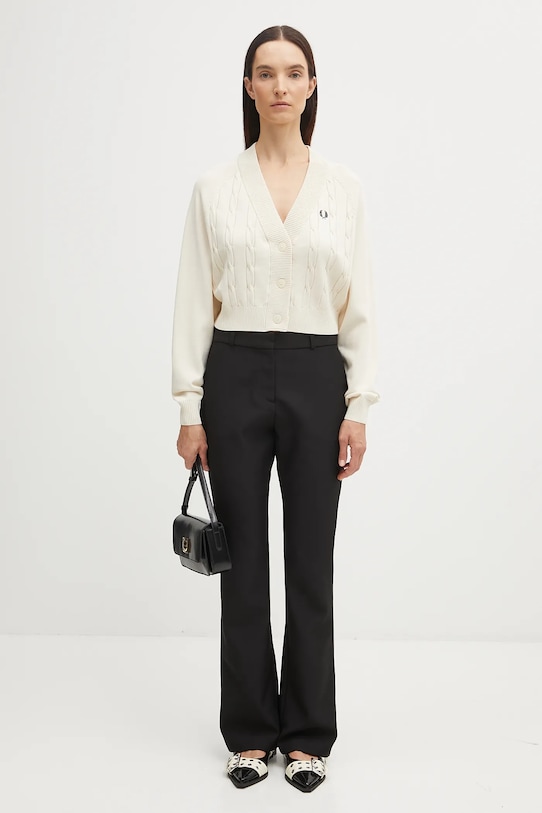 Fred Perry kardigan K1105 beżowy