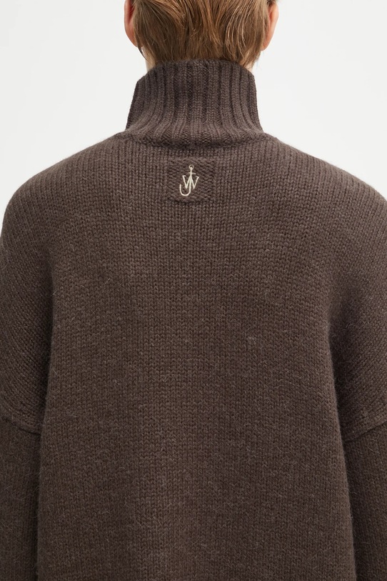 JW Anderson wool blend sweater Two Tone Patch Pocket KW1402.YN0367 beige