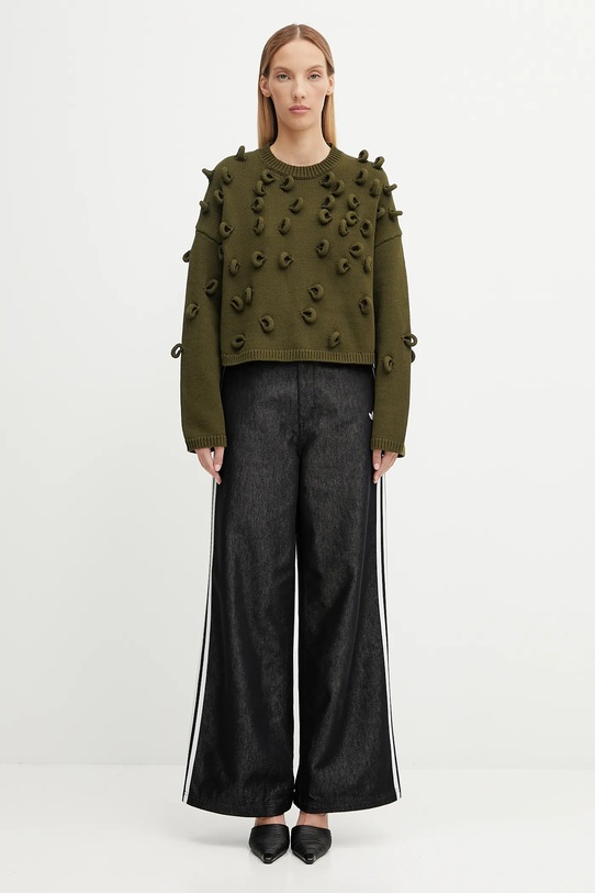 JW Anderson pulover Cropped Loop Jumper KW1446.YN0417