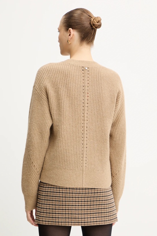 Oblečení Kardigan s vlnou BOSS Orange 50548940 béžová