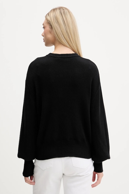 Odzież Karl Lagerfeld Jeans sweter bawełniany A4W18014 czarny