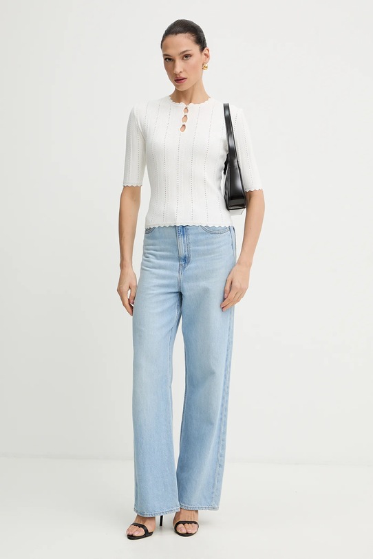 Morgan sweter MADIN biały AW25