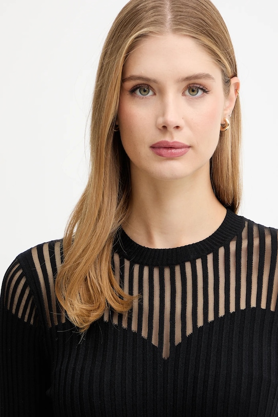 Morgan pulover negru MAMDO