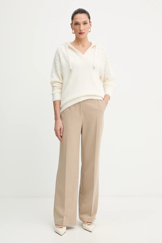 Morgan sweter MBALOU beżowy AW25