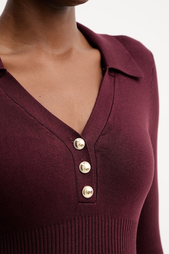 Morgan pulover MBANOU burgundia