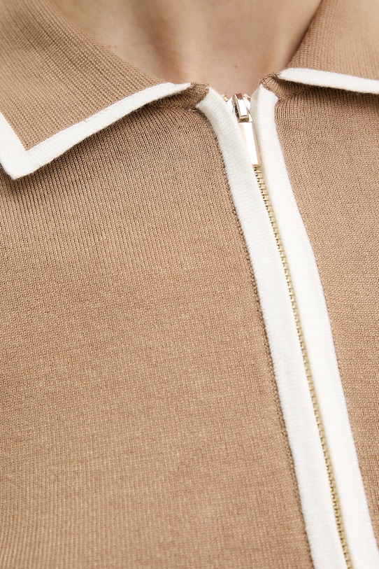 Morgan tricou polo MBICOSI bej